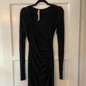 Bailey 44 Black Bodycon Jersey Dress